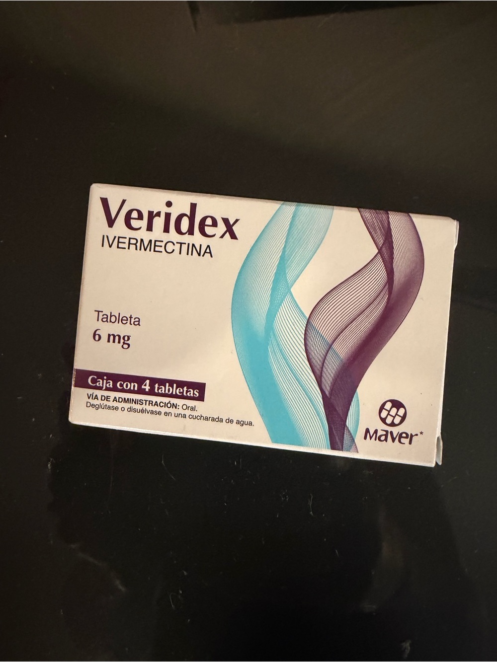 (Ivermectina) 6 mg Tabletas - Brand - White, Teal, Purple